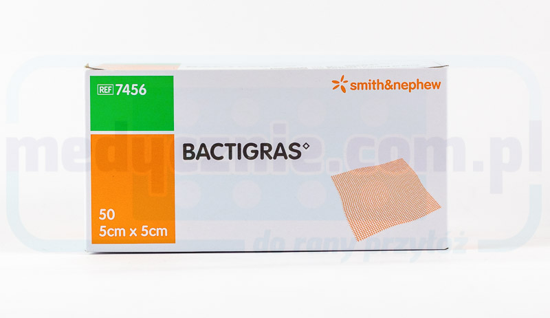 Bactigras 5*5cm Paraffinverband 1Stk.